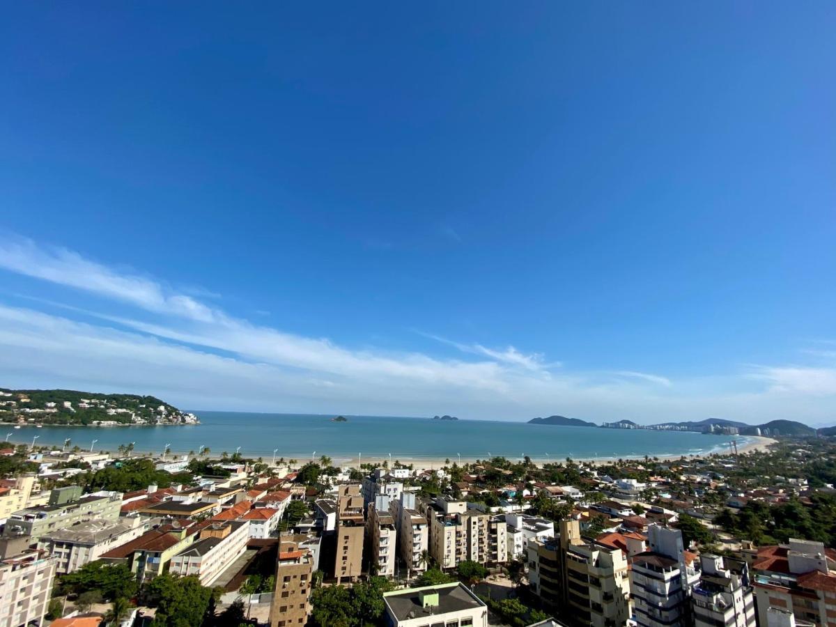 Apt Enseada Vista Mar Guaruja Bagian luar foto