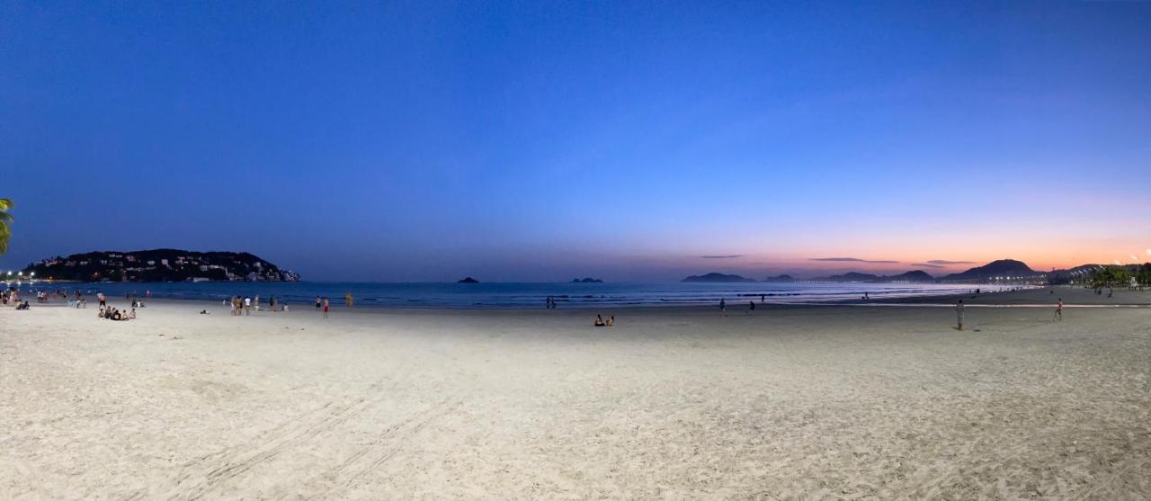 Apt Enseada Vista Mar Guaruja Bagian luar foto