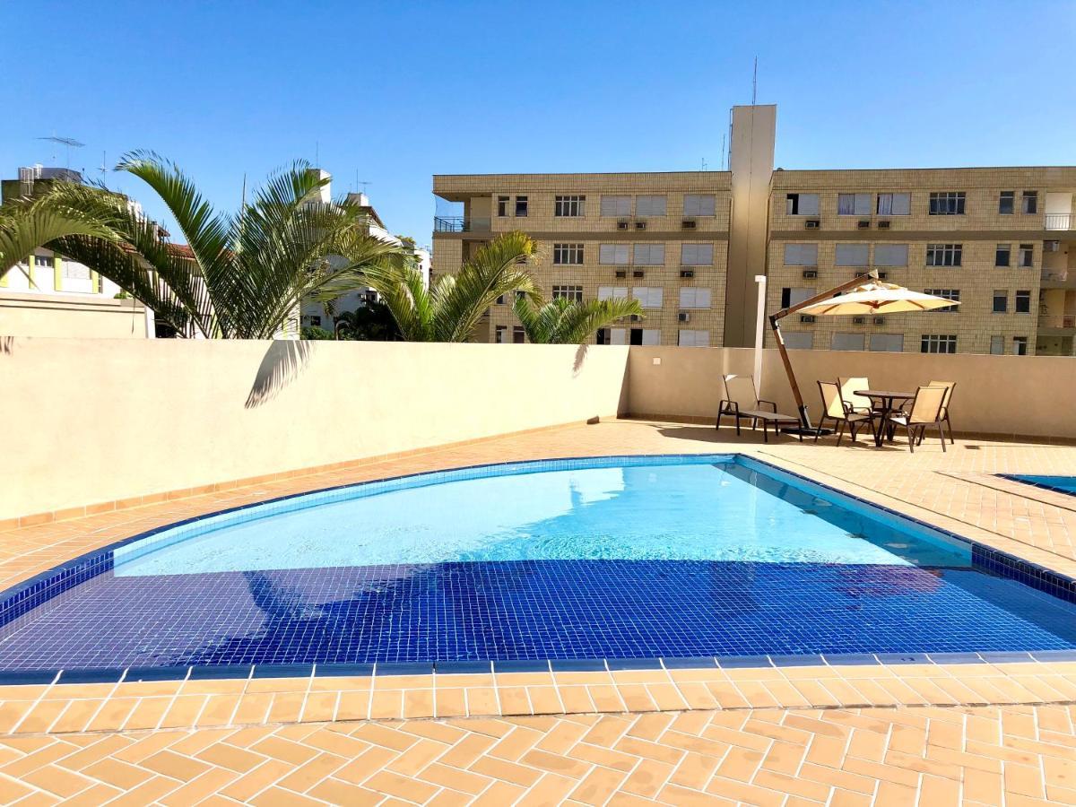 Apt Enseada Vista Mar Guaruja Bagian luar foto