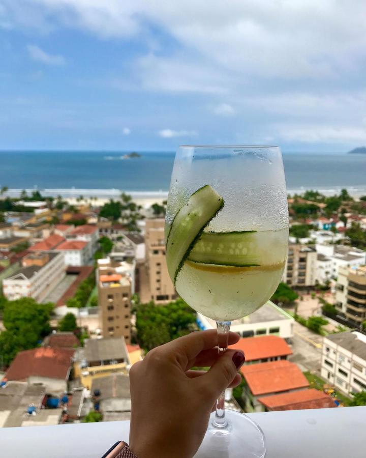 Apt Enseada Vista Mar Guaruja Bagian luar foto