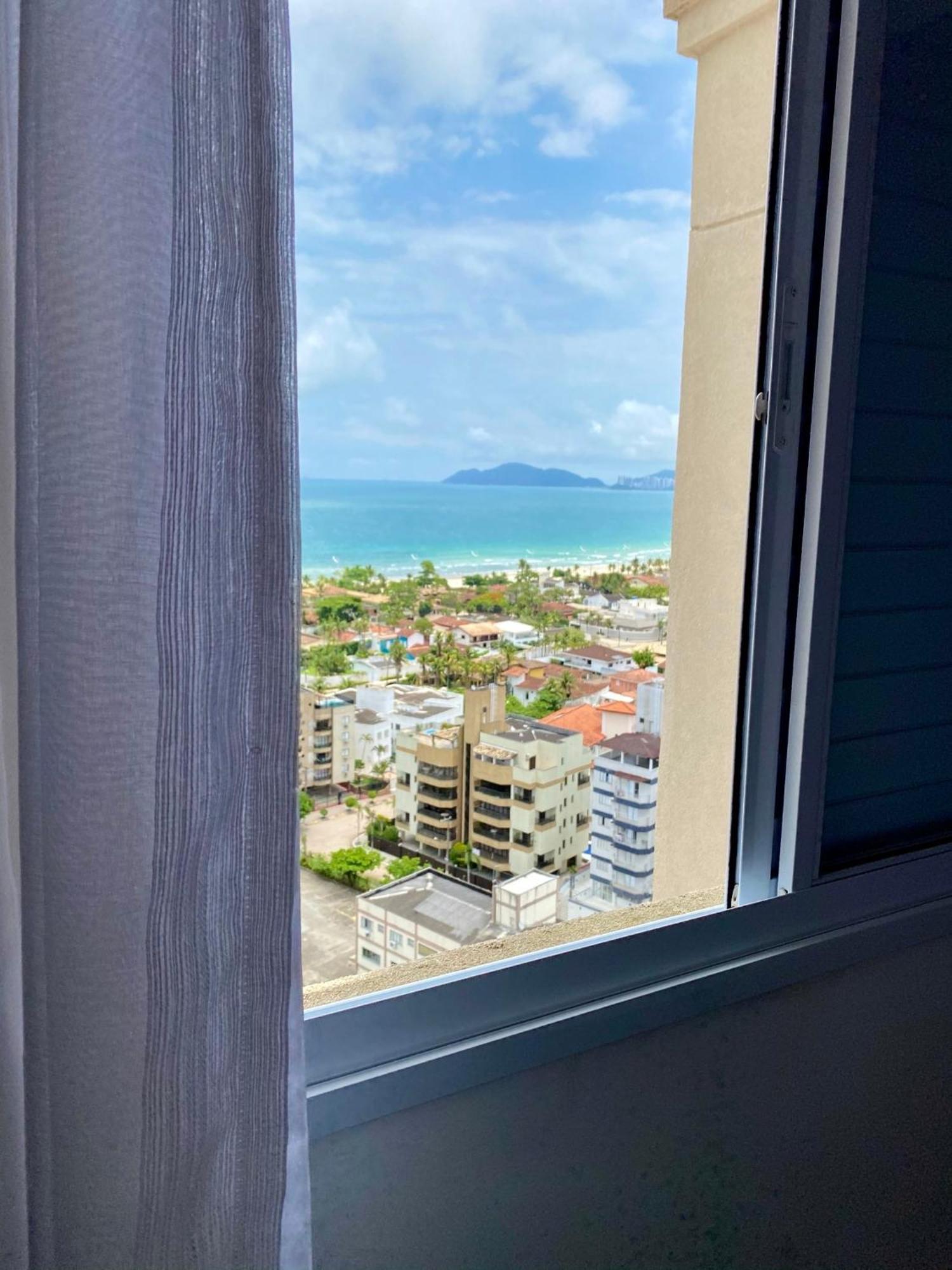 Apt Enseada Vista Mar Guaruja Bagian luar foto