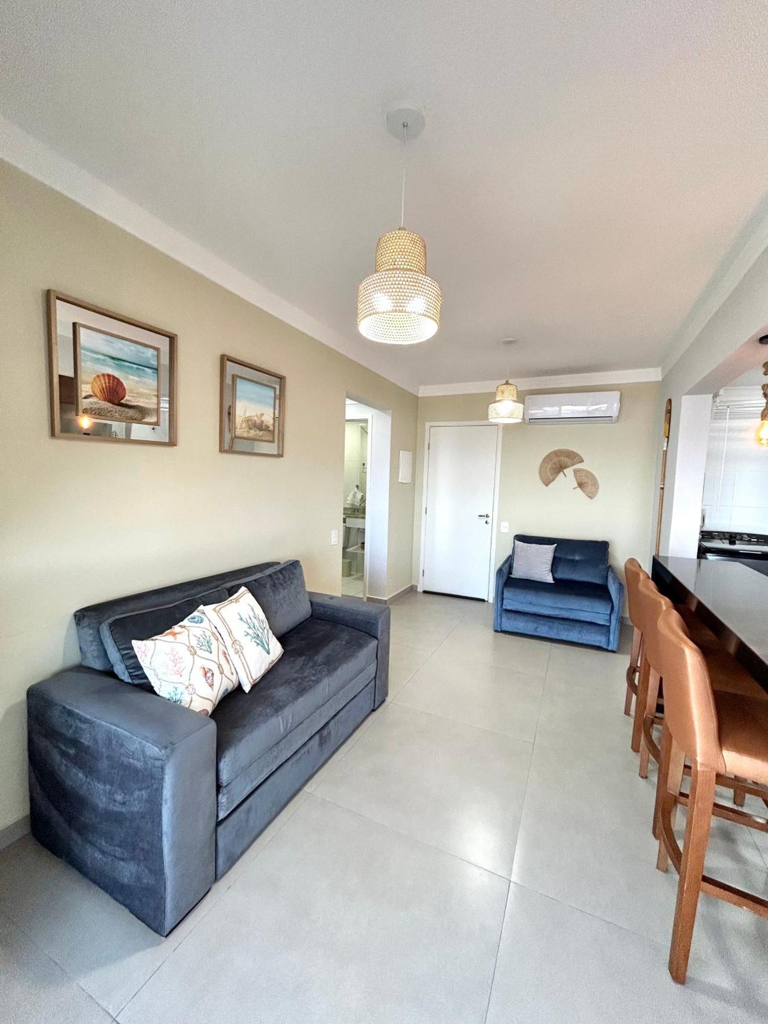 Apt Enseada Vista Mar Guaruja Bagian luar foto