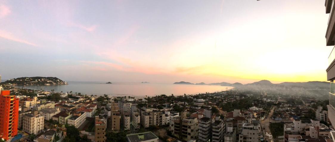 Apt Enseada Vista Mar Guaruja Bagian luar foto