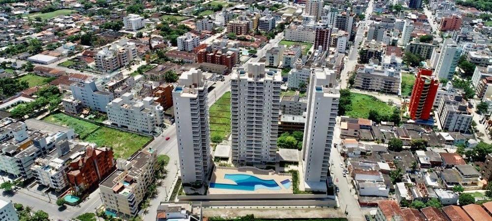 Apt Enseada Vista Mar Guaruja Bagian luar foto